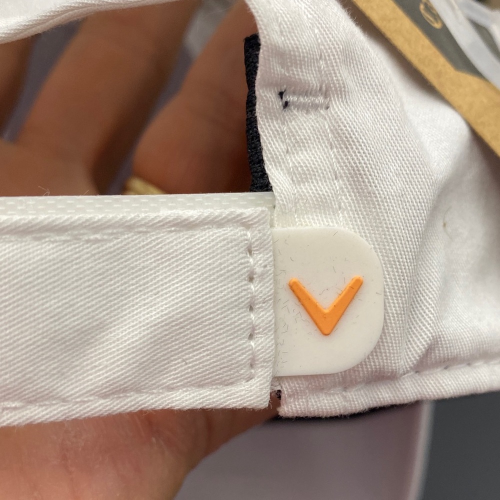 Callaway women’s Cap with Orange/Peach Logo - Picture 4 of 6